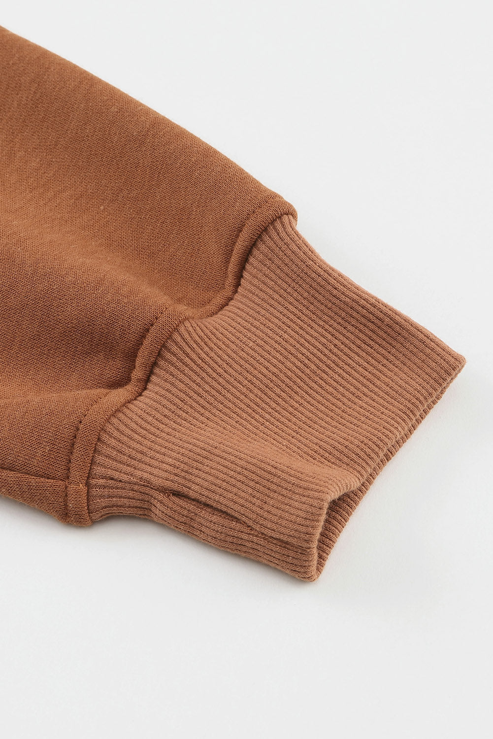 Burnt Orange Crop Hoodie
