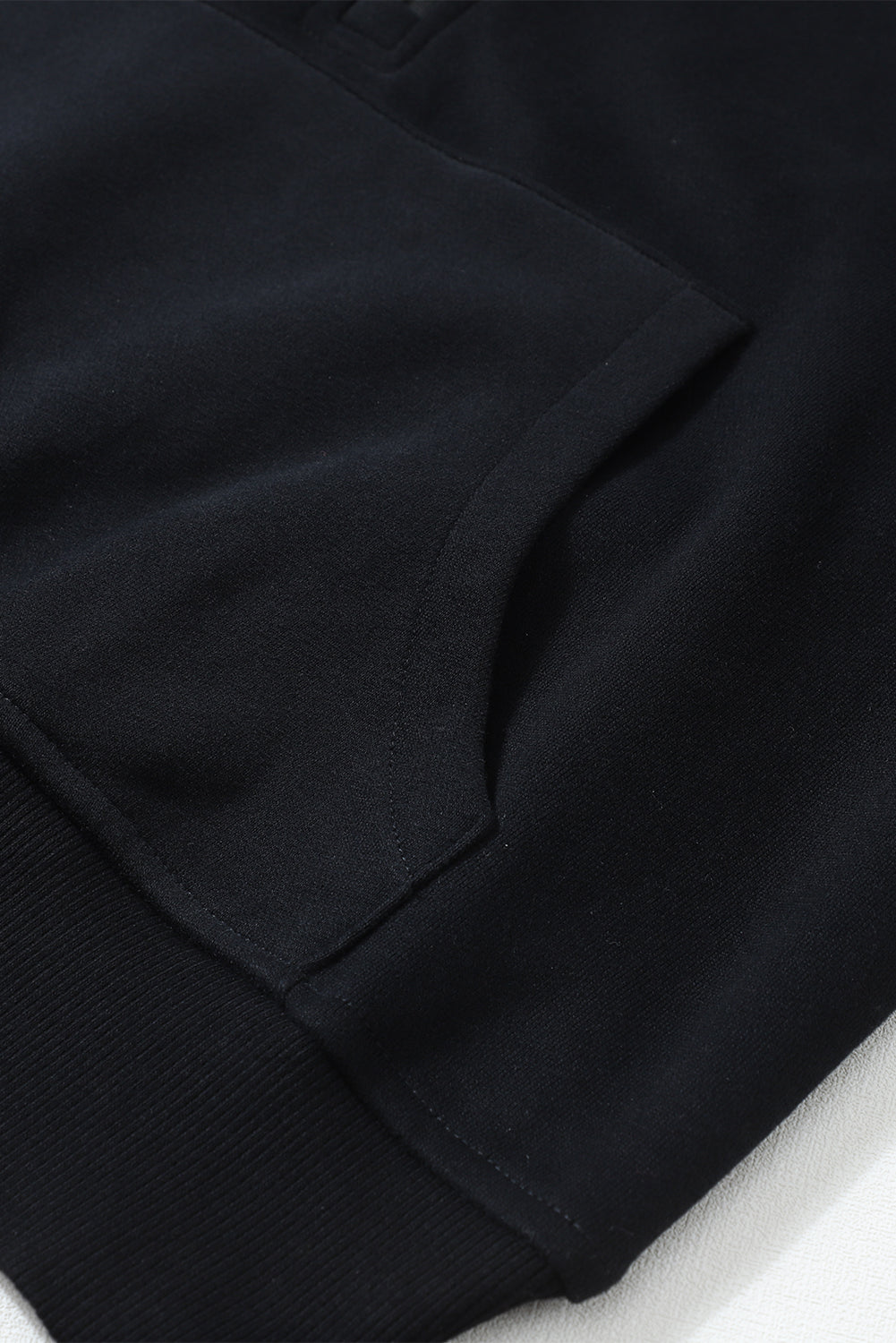 1/2 Zip Stand Collar Sweatshirt