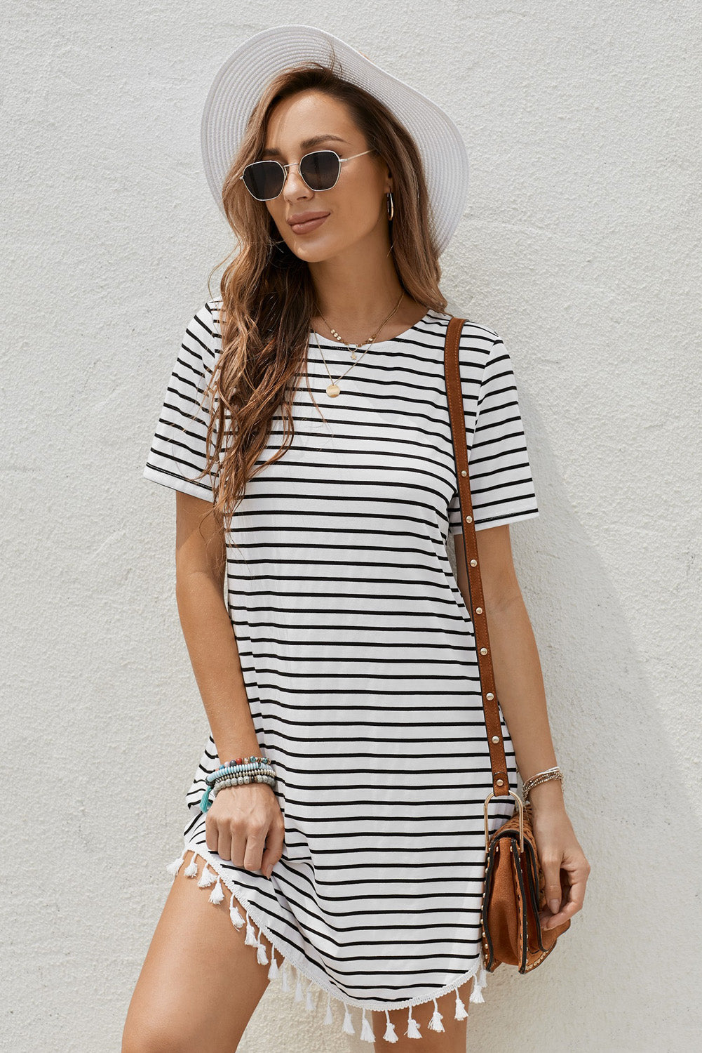 Striped Shorty MAMA Dress