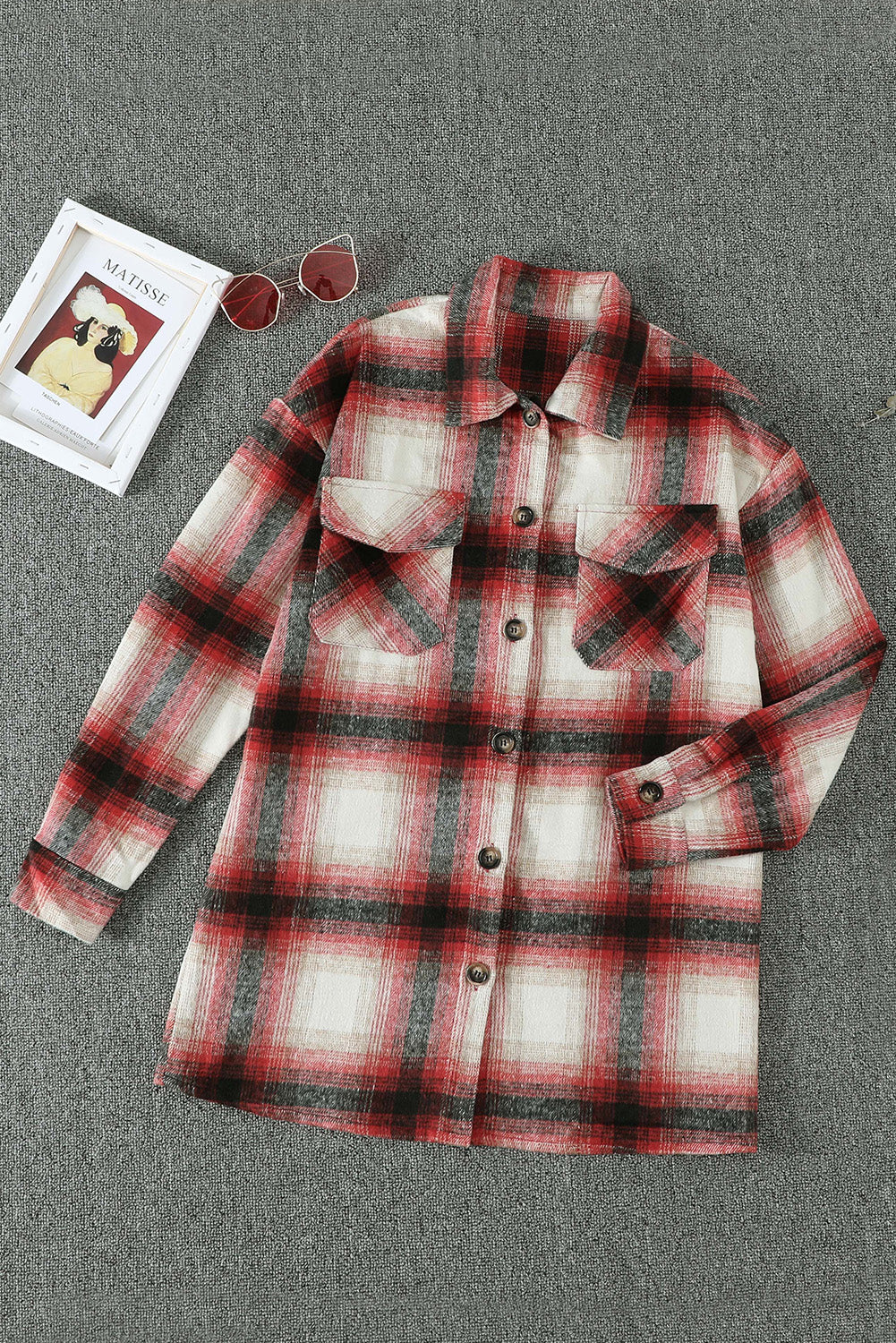 Red Plaid Shacket
