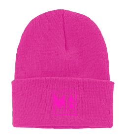 Pink MAMA Beanie
