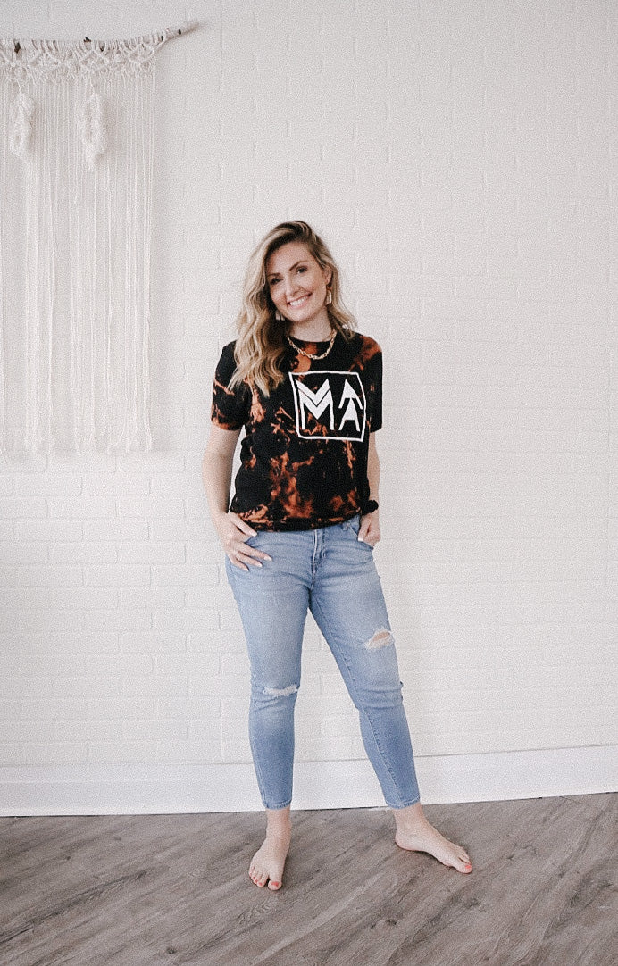 MAMA Vintage-dye T