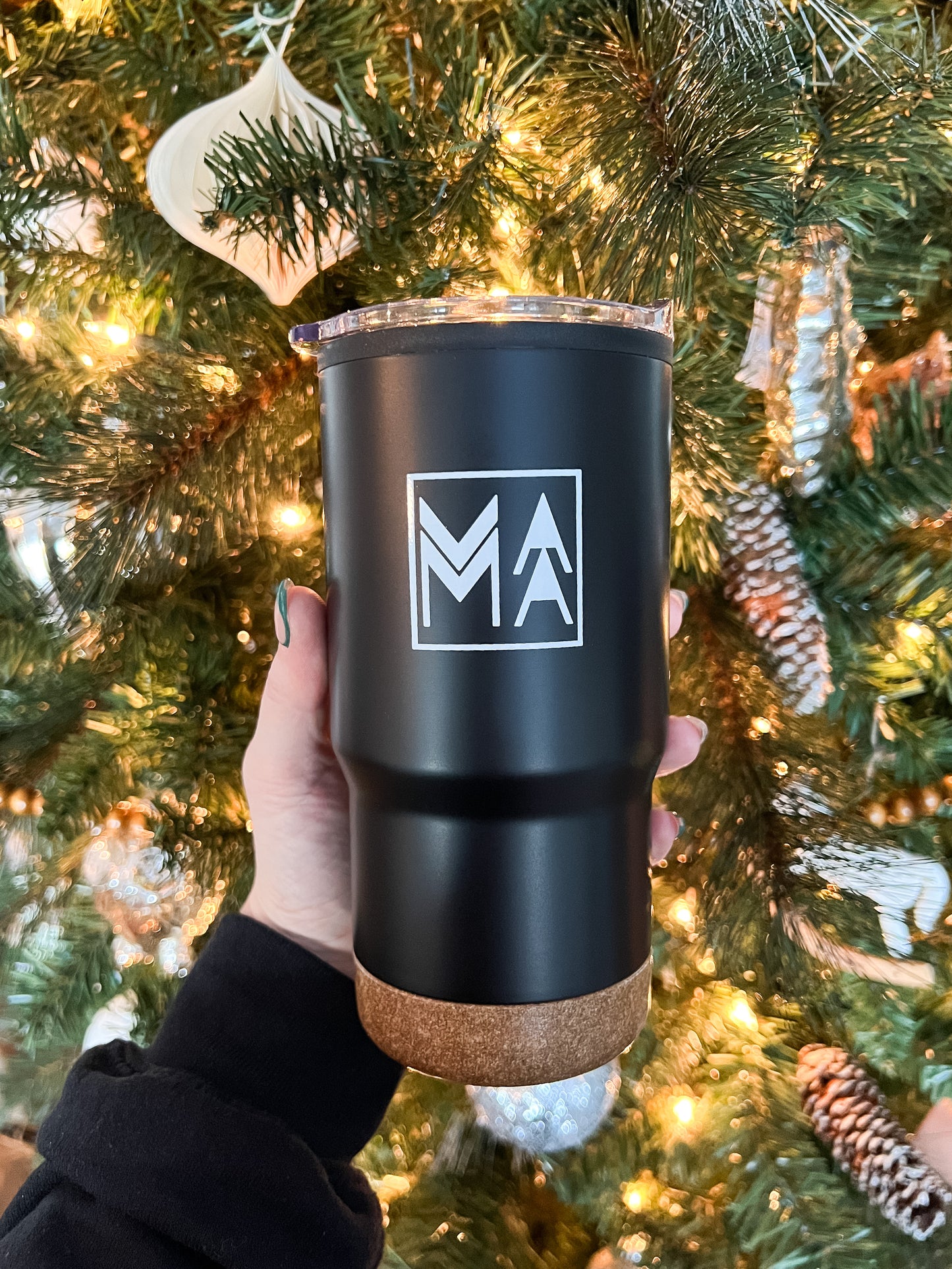 MAMA Tumbler with Corkbase