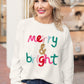 Merry & Bright Tinsel Sweater LP