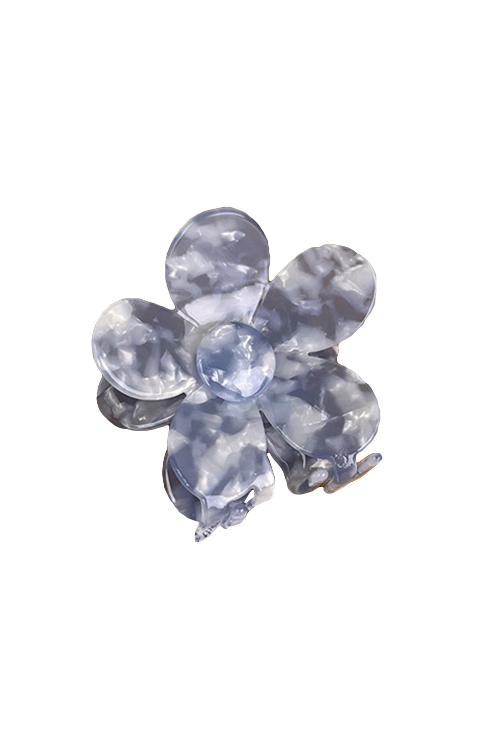 Sky Blue Flower Acrylic Clip