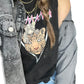 Grey Bleach Wash Denim Jacket
