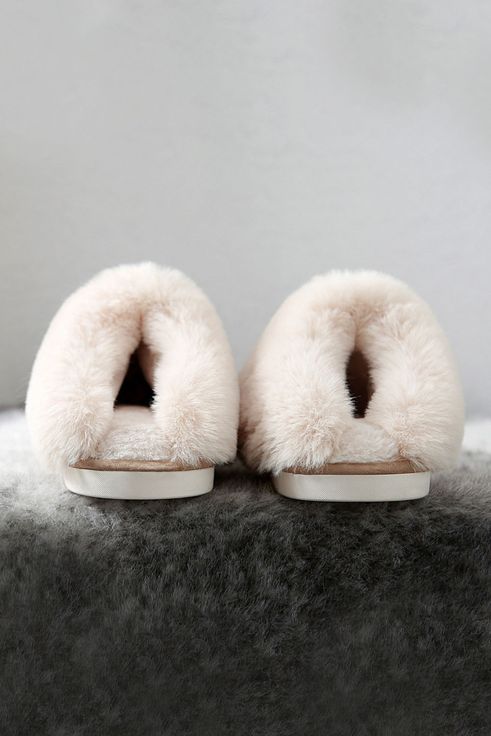 Faux Suede Lined slippers