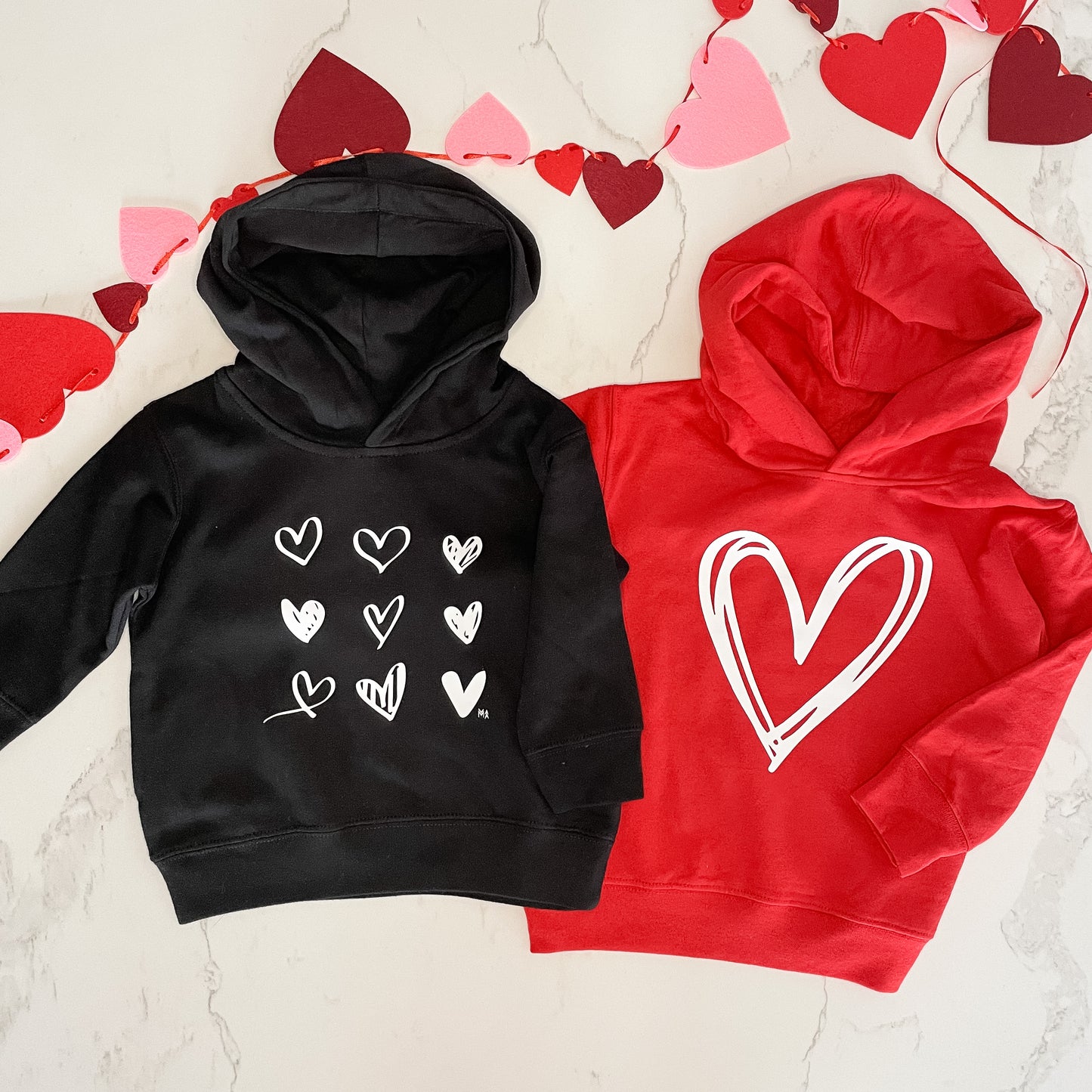 Child LOVE & Black Hearts Sweaters