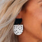 Dalmatian Spotted Statement Earrings