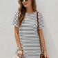 Striped Shorty MAMA Dress