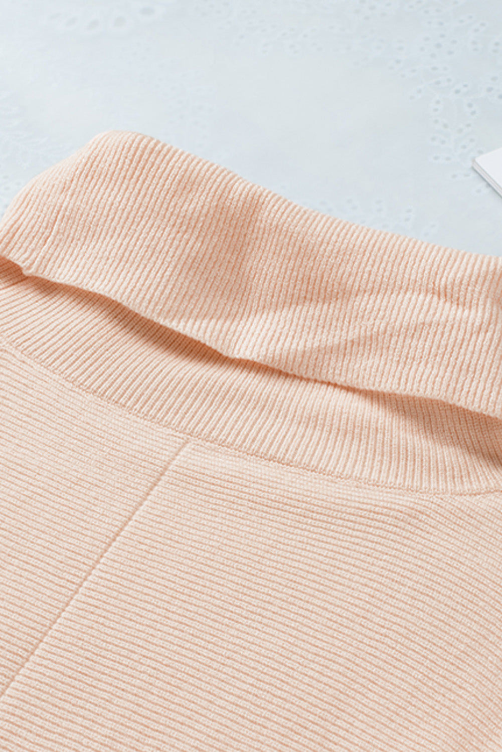 Apricot Cowlneck sweater