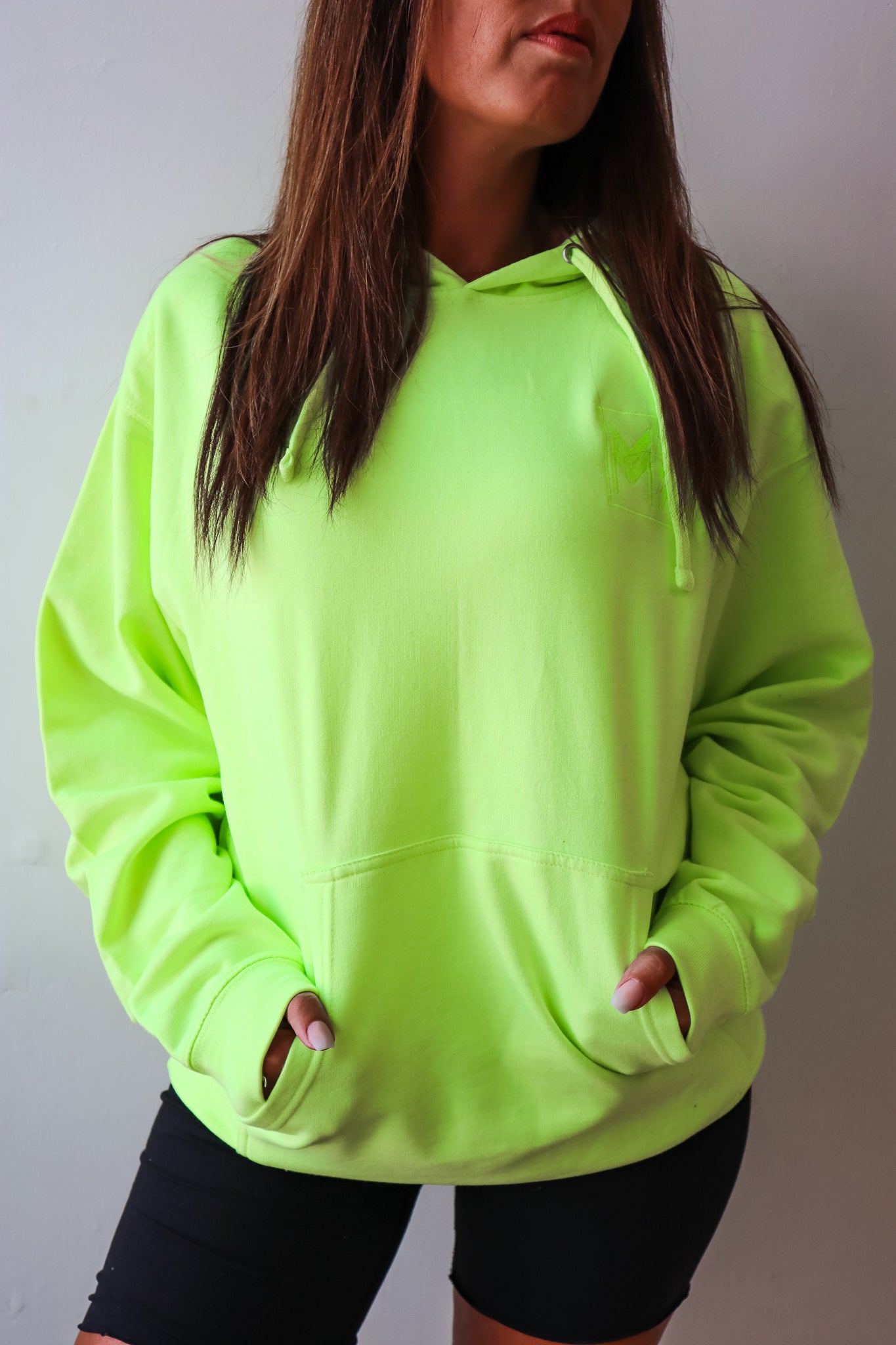 Neon lime hotsell green hoodie