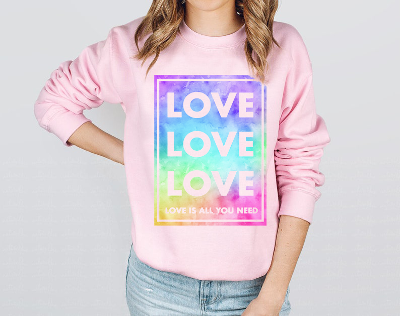 Tie Dye Love is all you need